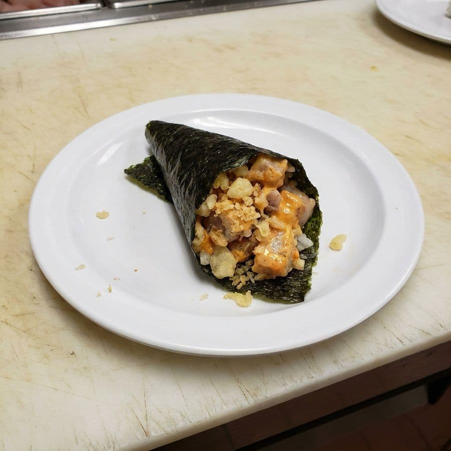 22. Spicy Butterfish Hand Roll