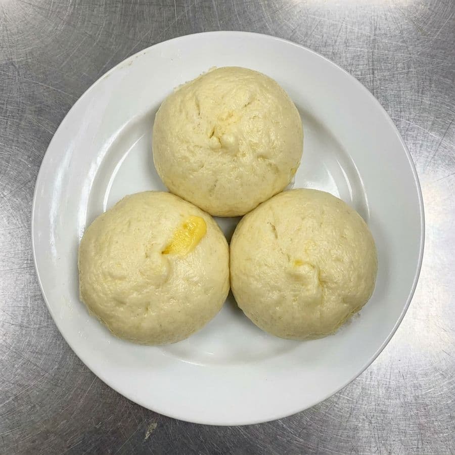 13. Steamed Egg and Cream Bun (3 pcs)