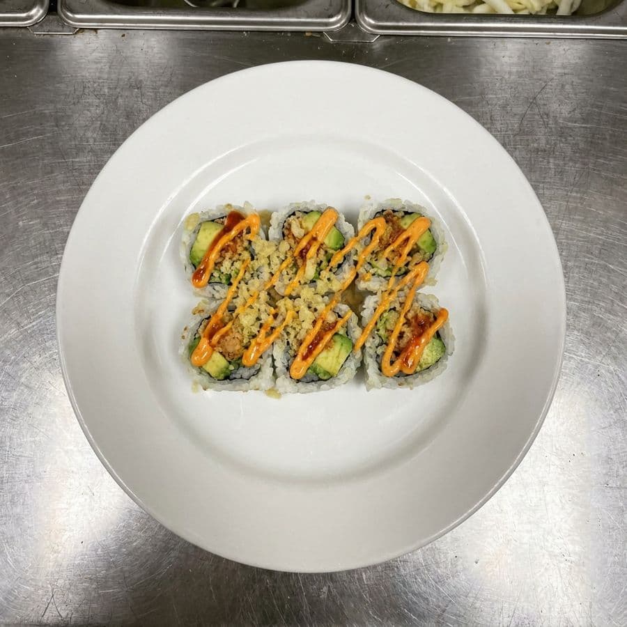 27. Spicy Crispy Avocado Roll (6pcs)