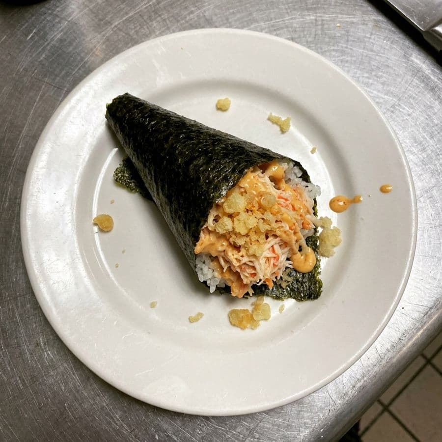 5. Spicy Crab Hand Roll (1 Pc.)