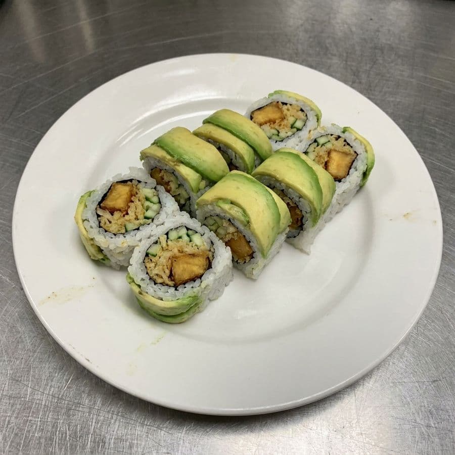 6. Vegetable Dragon Roll (8 Pcs.)