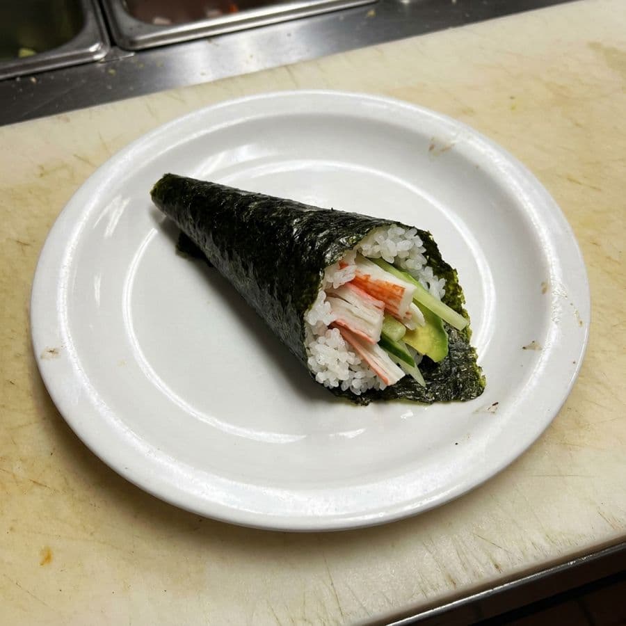 12. Crab Hand Roll (1 Pc.)