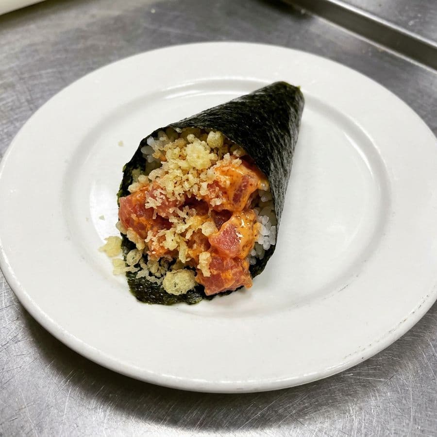 3. Spicy Tuna Hand Roll (1 Pc.)