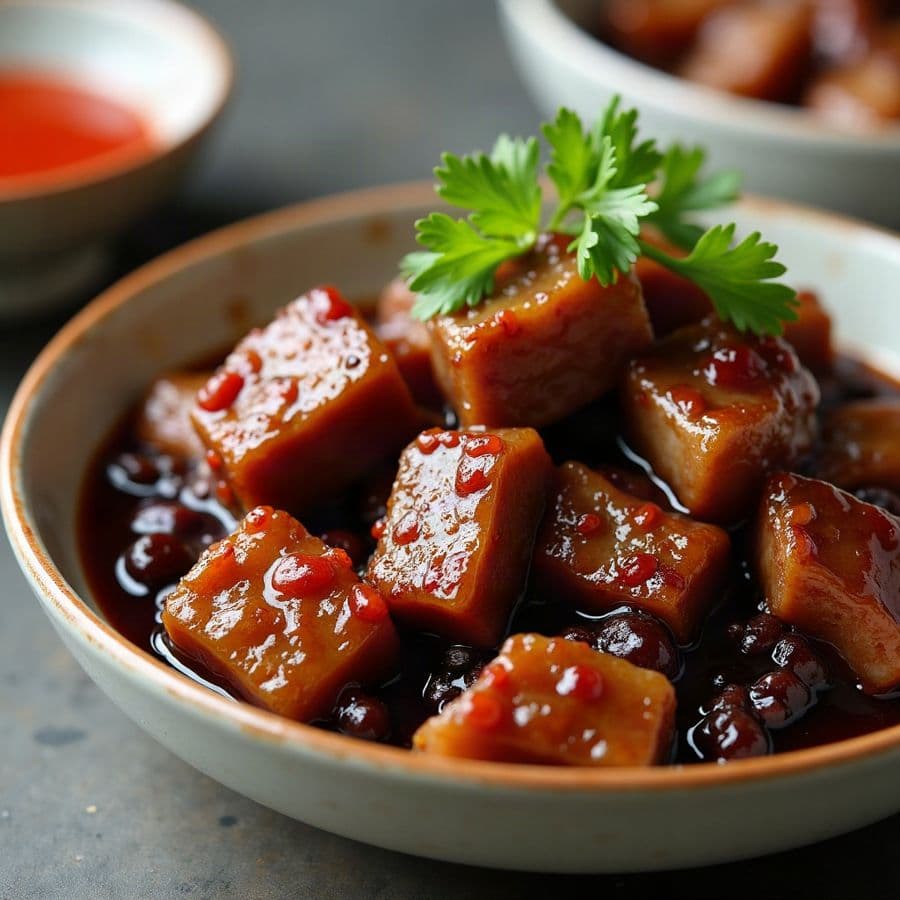 5. Steamed Spare Ribs with Black Bean Sauce