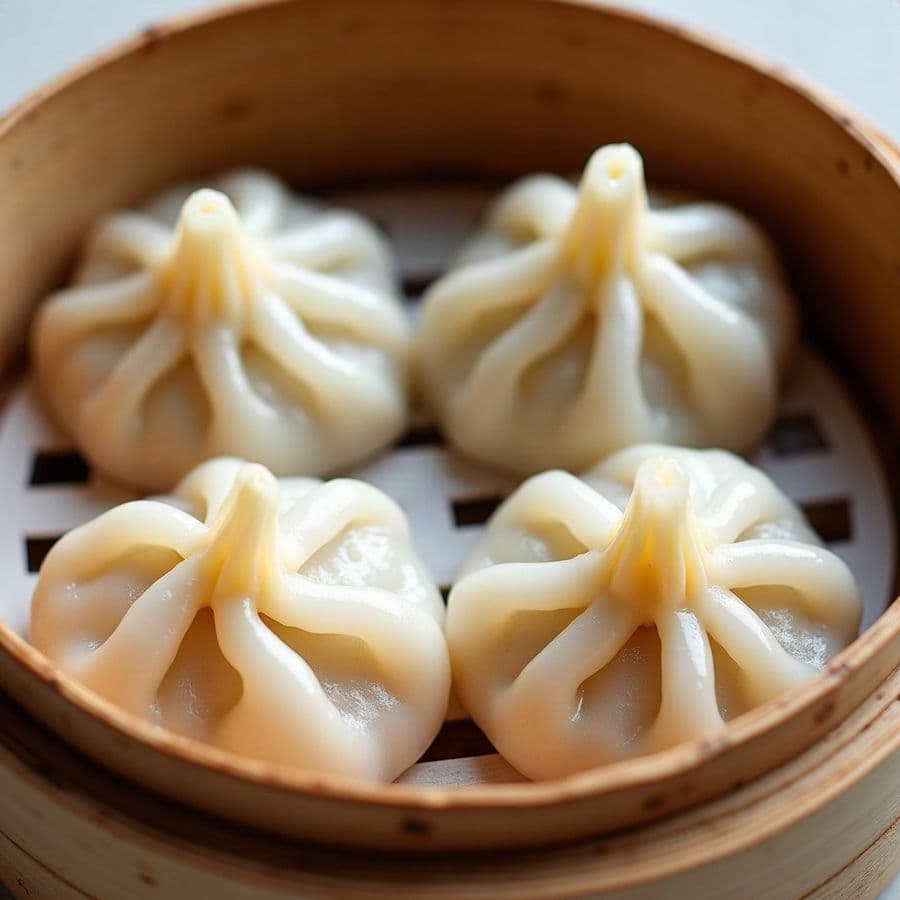 11. Steamed Juice Pork Bun (4 pcs)