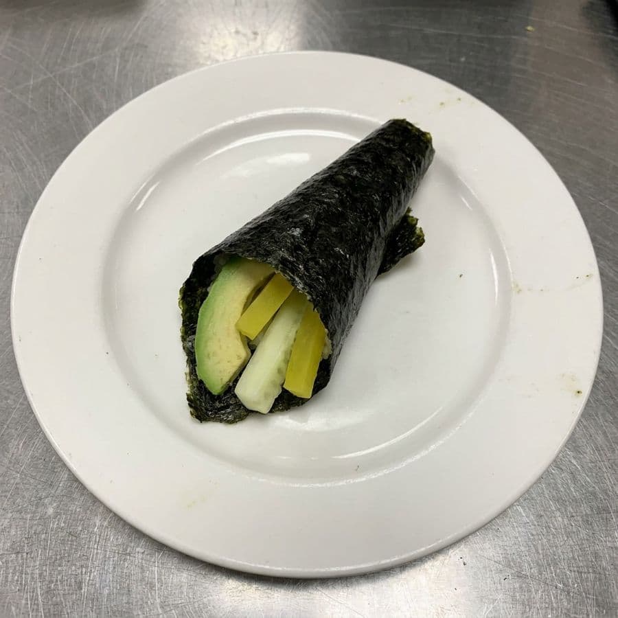 21. Veggie Hand Roll