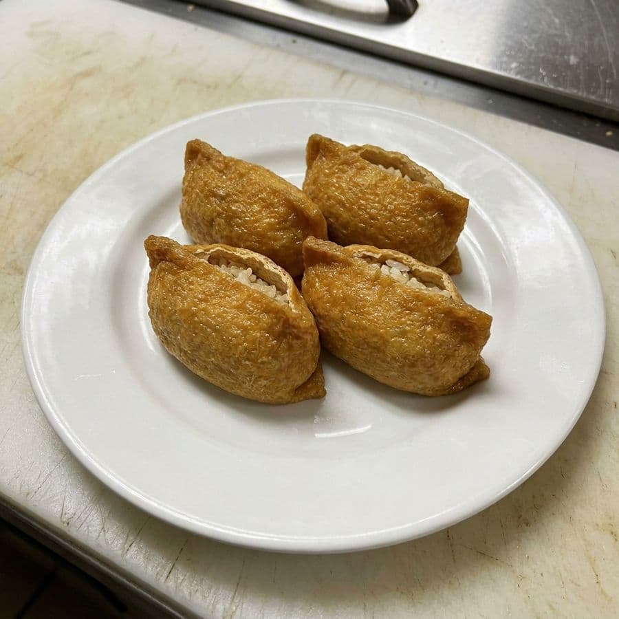Tofu Skins (Inari) Sashimi (4 Pcs.)