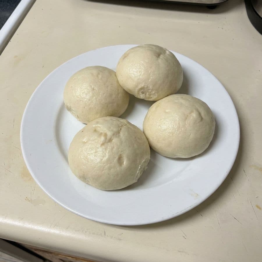7.Steamed Milk Bun (4pcs)