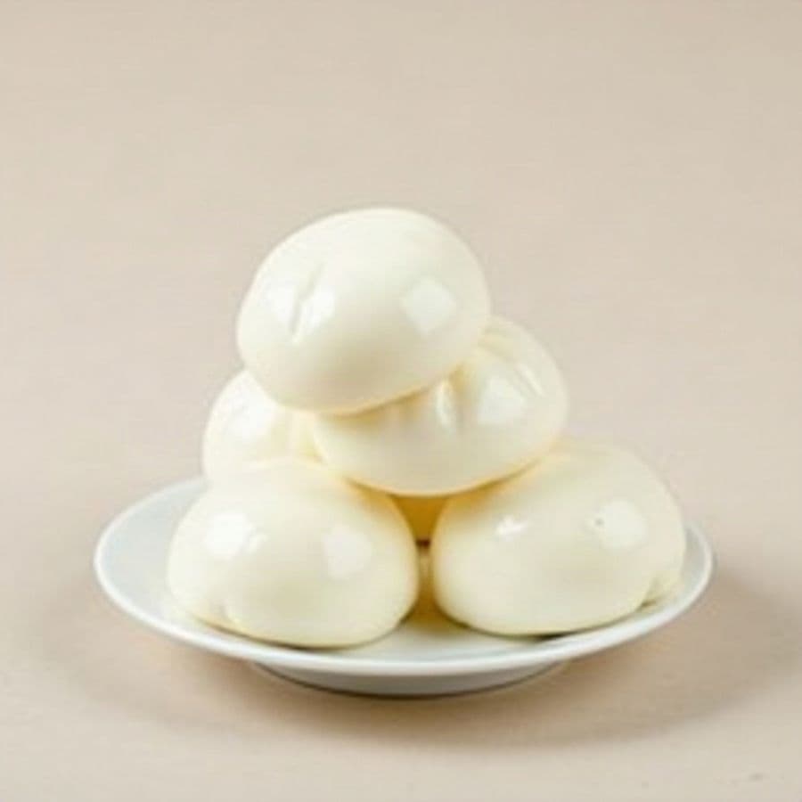 7.Steamed Milk Bun (4pcs)