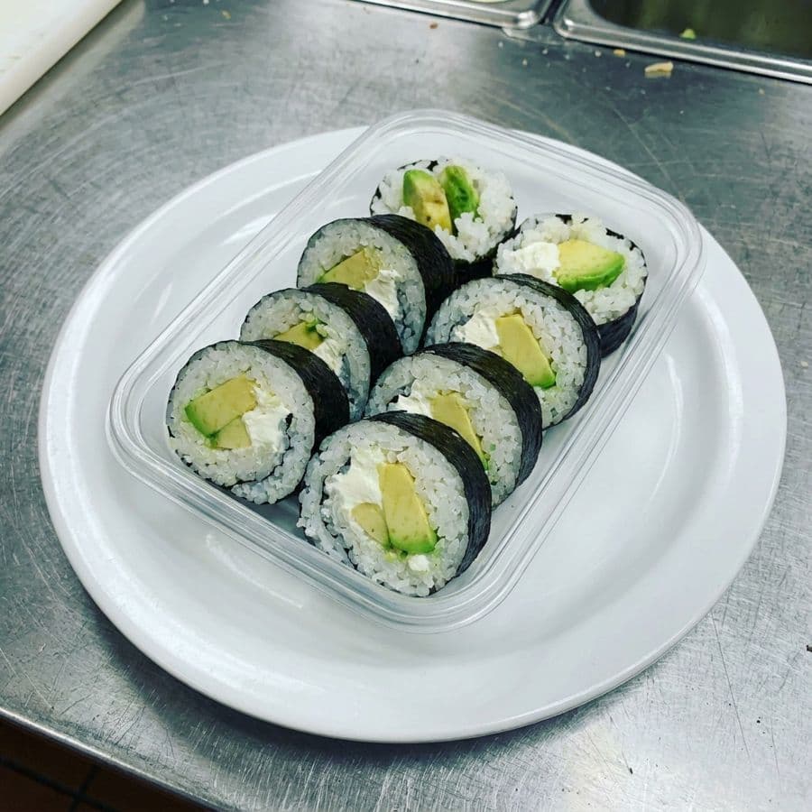 43. Cheese Avocado Roll
