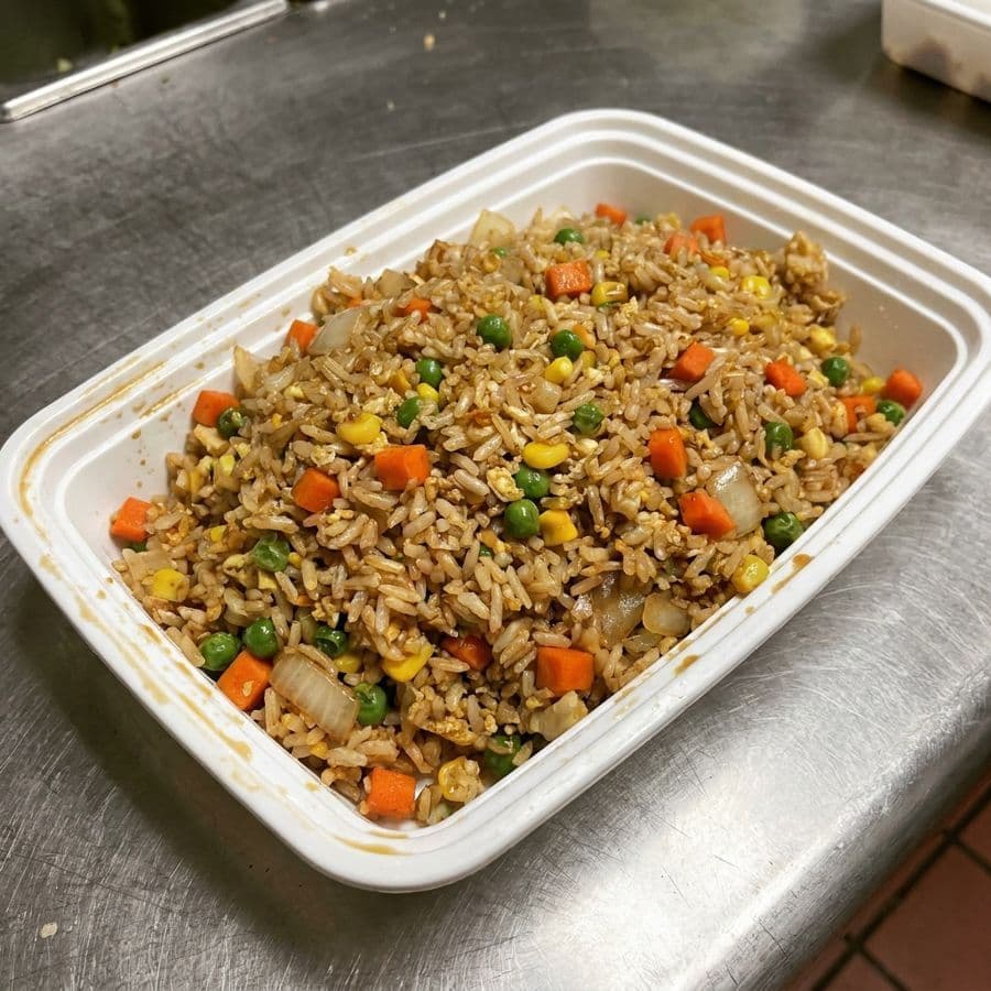 Vegetable Yaki Don (Fried Rice)