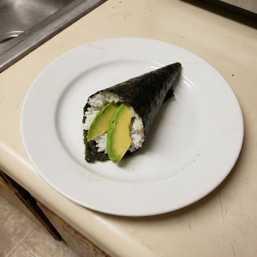 10. Avocado Hand Roll (1 Pc.)