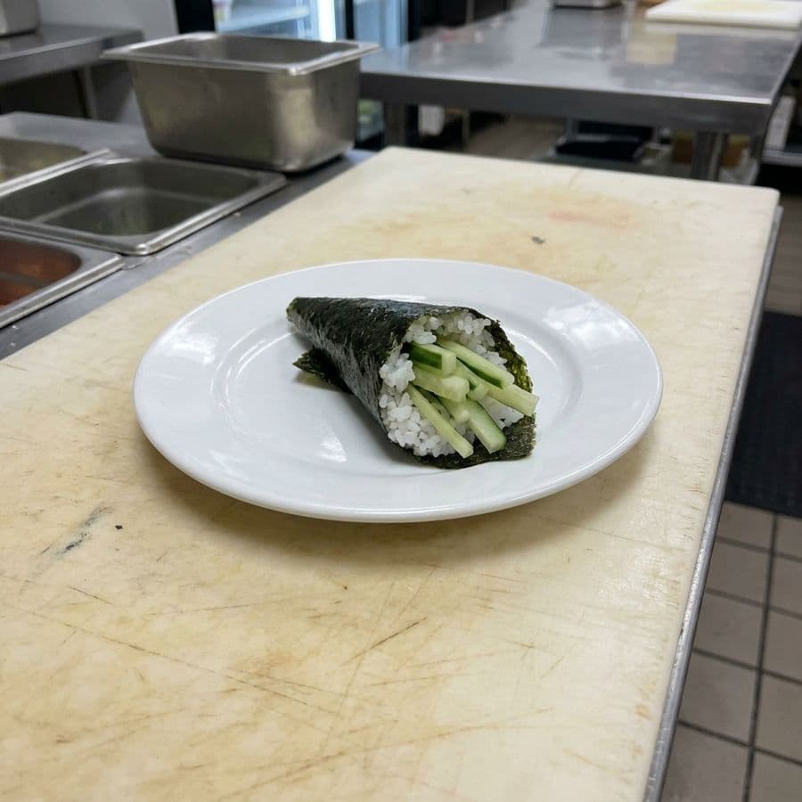 9. Cucumber Hand Roll (1 Pc.)