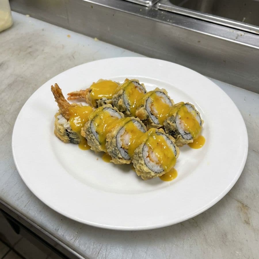 34. Mango Shrimp Roll (8pcs)
