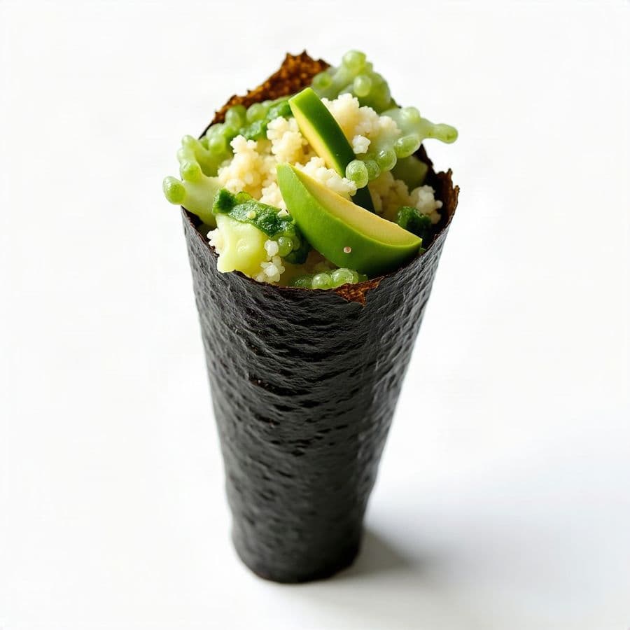 17. Avocado and Cucumber Hand Roll (A/C) (1 Pc.)