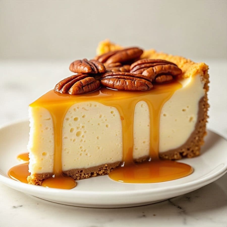Caramel Pecan Cheese Cake