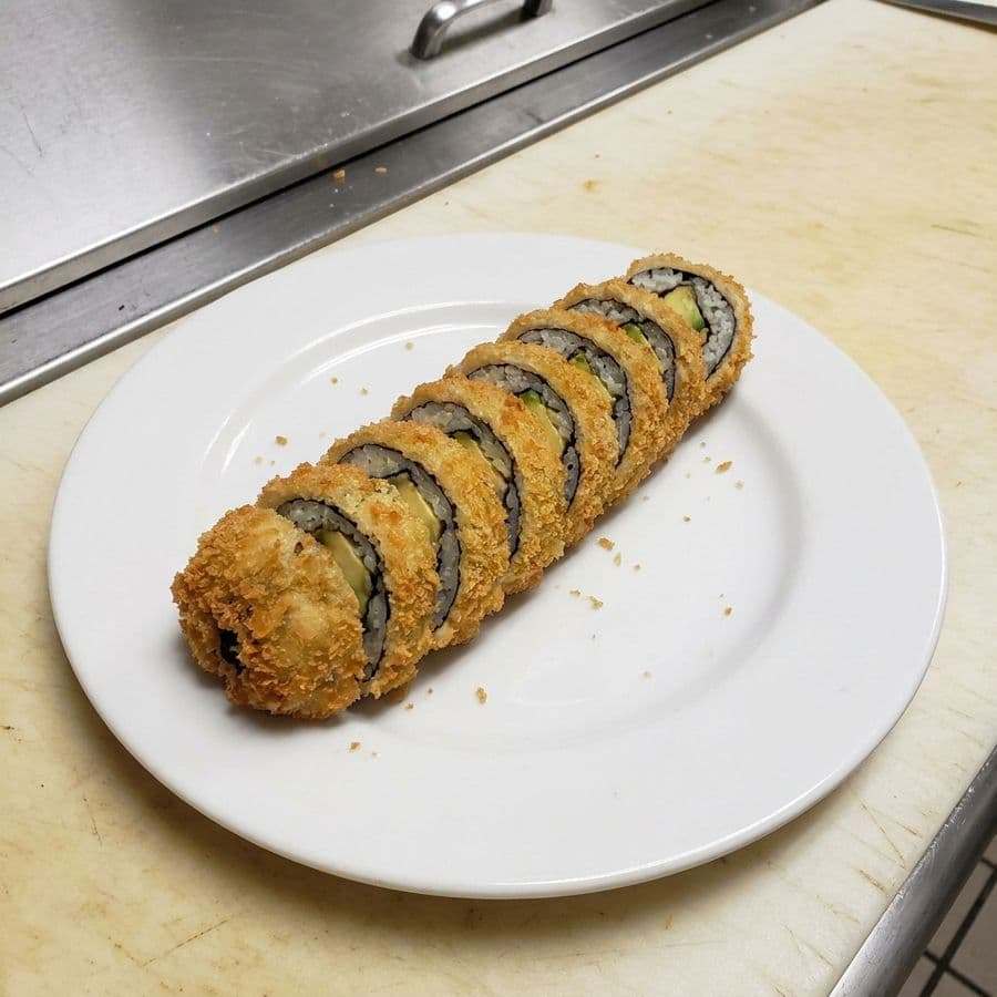 40. Deep Fried Avocado Roll (Panko Crusted)