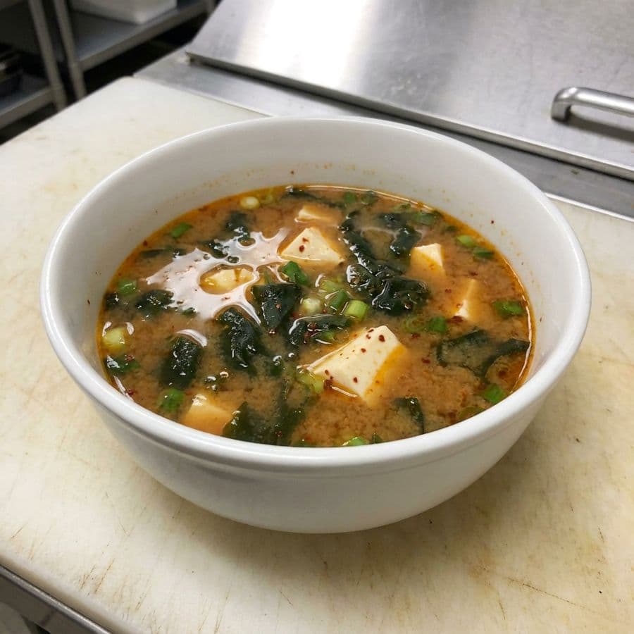 3. Spicy Miso Soup