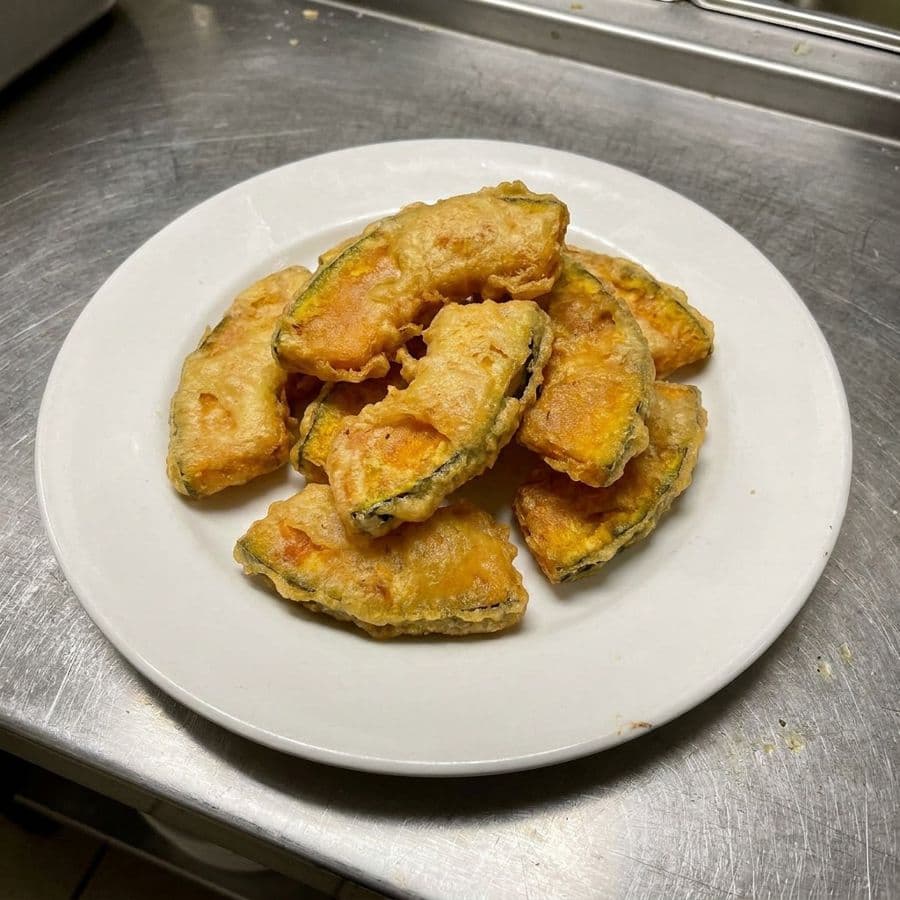 5.Pumpkin Tempura (8pcs)