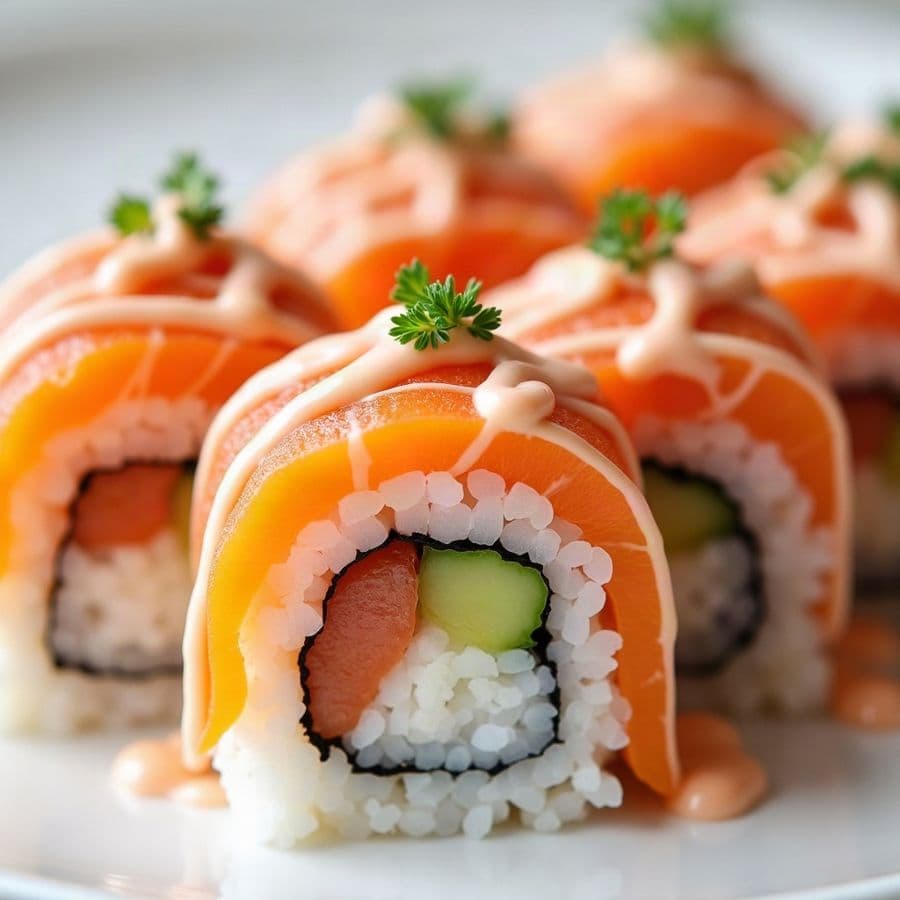 35. Dreamy Salmon Roll
