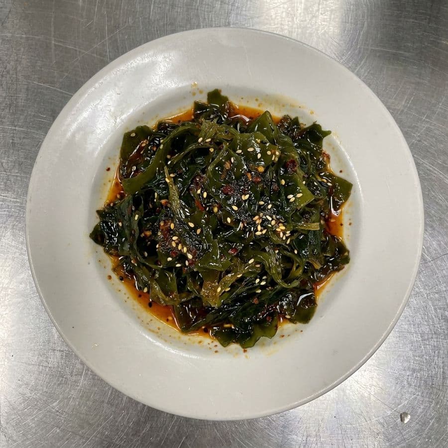 7. Spicy Fresh Seaweed Wakame Salad