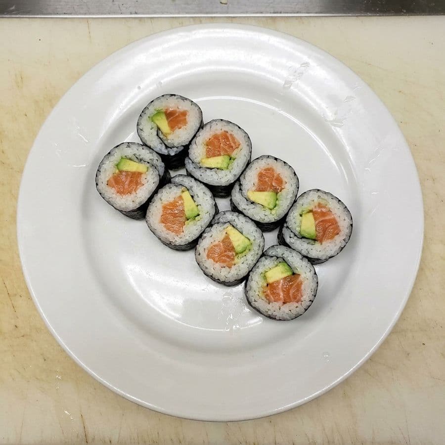 13. Salmon Maki (6 Pcs.)