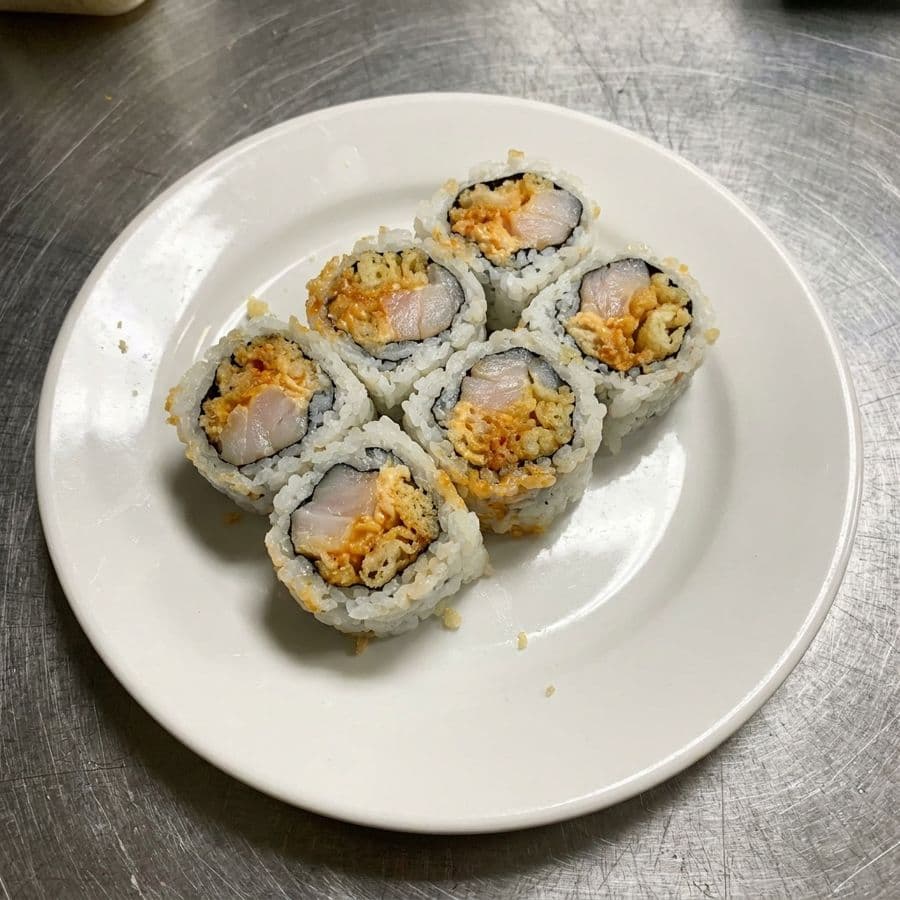 25. Spicy Butterfish Roll (6pcs)