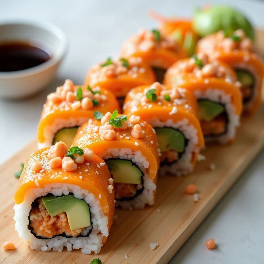 37. Spicy Crab with Avocado Roll (6pcs)