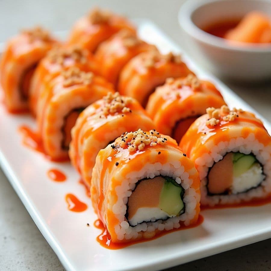 30. Spicy Shrimp Roll (8pcs)