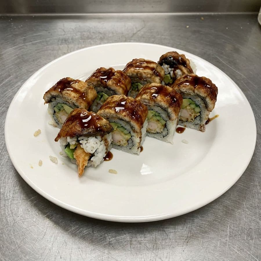 2. Black Dragon Roll (8 Pcs.)