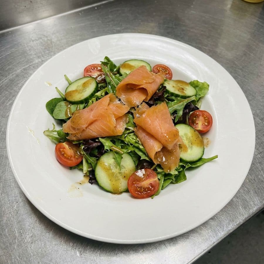4. Smoked Salmon Salad
