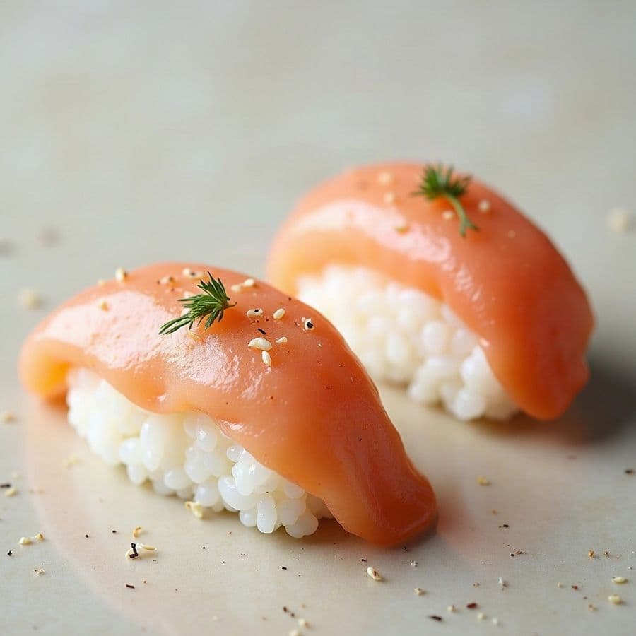 Snapper (Tai) Sushi (2 Pcs.)