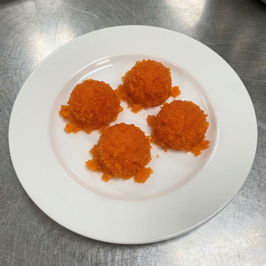 Fly Fish Roe (Tobiko) Sashimi (4 Pcs.)